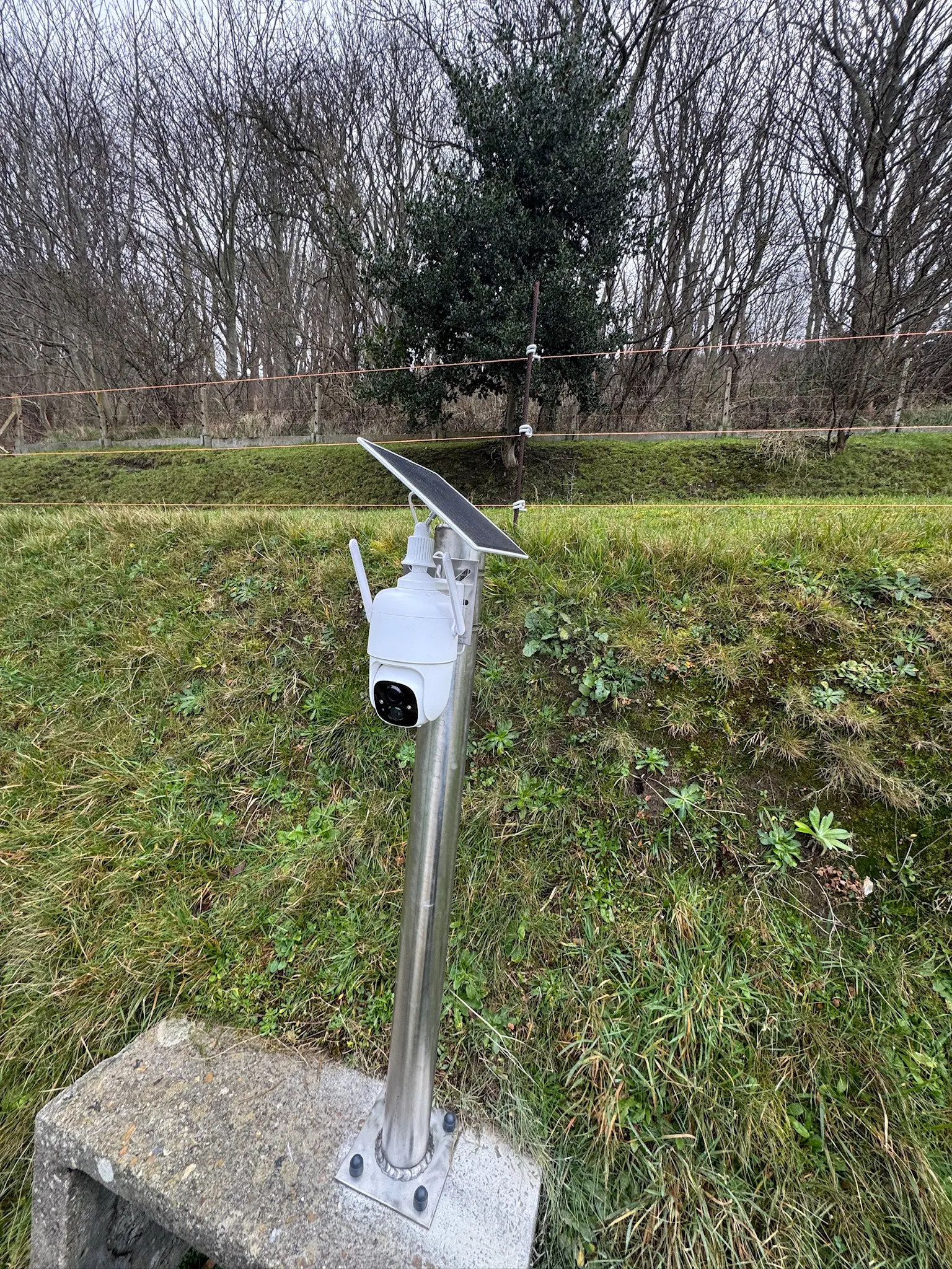 Installation Caméra sans fil solaire